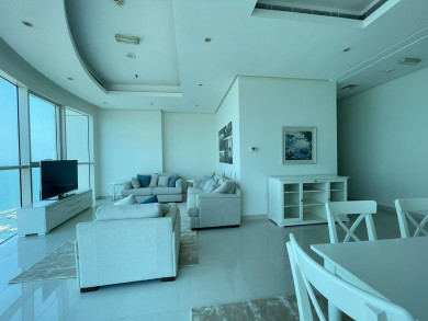 Three bedroom semi furnished apartment for rent in shaab