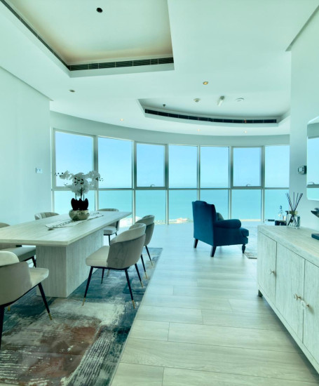 Three bedroom semi furnished apartment for rent in shaab